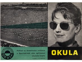 Reklamní obal OKULA, sluneční brýle