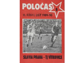 POLOČAS SLAVIA Praha vs. TJ Vítkovice, 1989