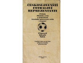 Brožura, Českoslovenští fotbaloví reprezentanti, 1974 (1)