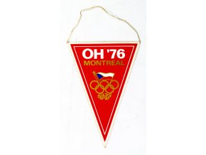 Vlajka klubová ČSSR OH 76 Montreal II (1)