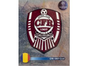 Officialní samolepka Champions league 200809, Panini, CFR 1907 CLUJ