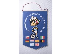 Klubová vlajka ME v kopané Italia 1980 1