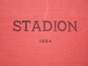 Kompletní svázaný časopis Stadion rok 1964 v tvrdé plátěné vazb