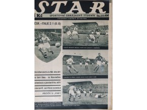 Časopis STAR, ČR v. Itálie 21 č. 44 ( 502 ), 1935