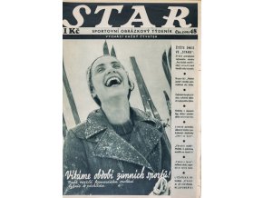 Časopis STAR, Vítáme období zimních sportů č. 48 ( 506 ), 1935 (1)