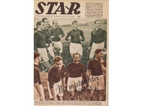 Časopis STAR, Na mistrovství světa č. 22 ( 637 ), 1938