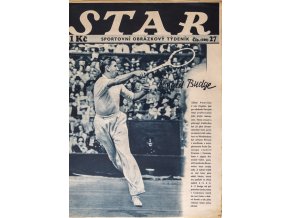 Časopis STAR, Donald Budge č. 27 ( 590 ), 1937 (2)