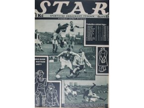 Časopis STAR, Kdo bude mistrem ligy Č. 15 ( 473 ), 1935 (1)