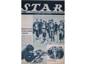 Časopis STAR, Malodohodové armády soutěžily v lyžařství Č. 7 ( 570 ), 1937 (1)