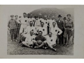 Dobová fotografie fotbalové mužstvo, 20. léta II