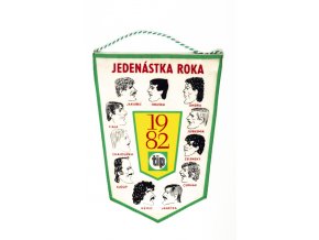 Klubová vlajka fotbal, Jedenástka roku 1982 (1)