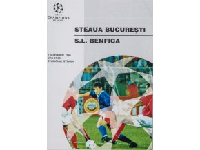 UEFA CHAMPIONS LEAGUE FC STEAUA BUCURESTI vs. S.L. Benfica, 1994