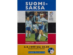 Program fotbal, Finsko v. Německo, 1999