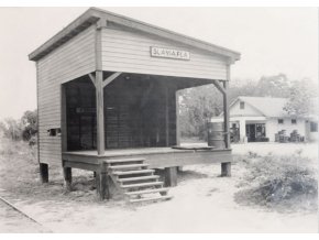 Foto železniční stanice stanice SLAVIA FLA ( Florida )