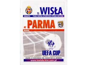 Program  TS WISLA vs. AC Parma, 1998