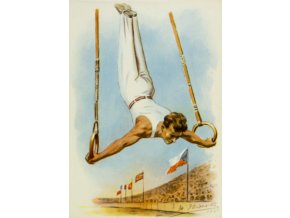 Pohlednice Gymnasta