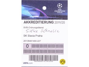 Akreditace UEFA CHL, Borussia, 201920