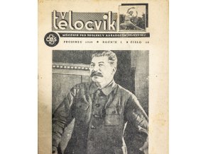 Brožura Sokol, Tělocvik, 121949 Stalin