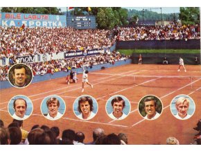 Pohlednice Davis Cup team 1973 II (1)