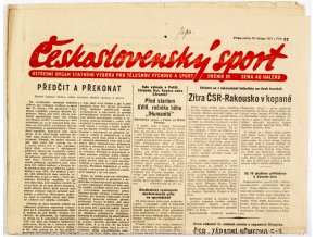 Noviny Československý sport, 371955