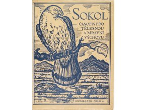 SOKOL, Časopis pro tělesnou a mravní výchovu, 193711