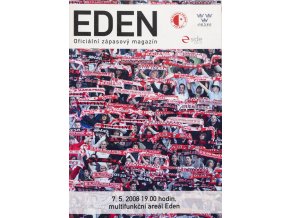 Program EDEN, zápasový magazín, SK Slavia Prague vs. Oxford University, 2008 (2)