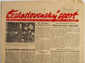 Noviny Československý sport, 871955