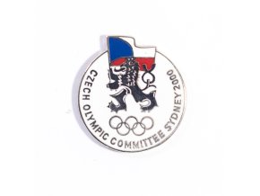Odznak Czech Olympic committee Sydney 200, BLU (2)