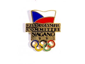 Odznak Czech Olympic team, Nagano, 1998 (1)