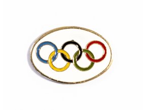 Odznak smalt Olympijské kruhy (1)