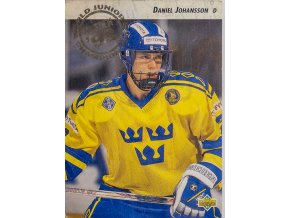 Hokejová kartička, Daniel Johansson, SWEEDEN, 1992 (1)