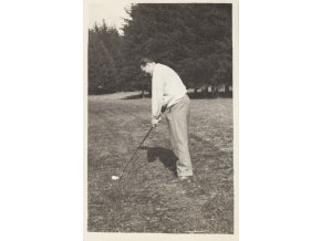 Fotografie Golfista