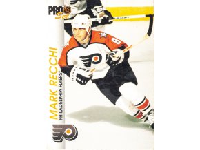 Hokejová kartička, Mark Rechi, Philadelphia Flyers, 1999 (1)