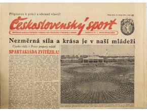 Noviny Československý sport, 771955