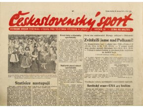 Noviny Československý sport, 72/1955