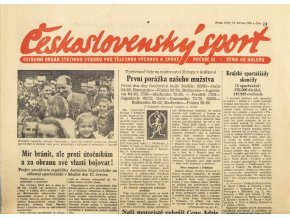 Noviny Československý sport, 721955