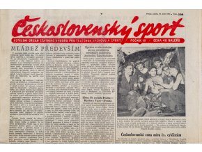 Noviny Československý sport, 1091955