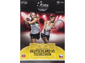 Program, Fed Cup , Deutschlad v. Tschechien, 2018