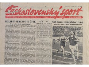 Noviny Československý sport, 1031955