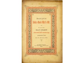 Časopis, 25. let Sokola v Novém Městě nMetují, 1892