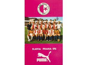 Propagační katalog Slavia Praha IPS ženy, 1983