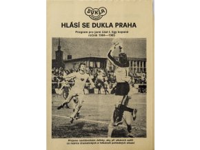 Program, Hlásí se Dukla, jarní část 198485