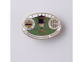 Odznak smalt 1938 FERENCVAROSI vs. Slavia finále středoevropského poháru