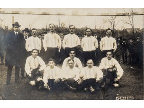 Fotografie fotbal, Kolín, cca 1920 (1)