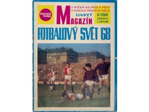 Časopis Kopaná, hokej, Magazín fotbalový svět 1968DSC 6056 3 (10)