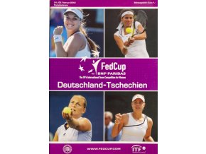 Program, Fed Cup , Deutschland Tschechien, 2012