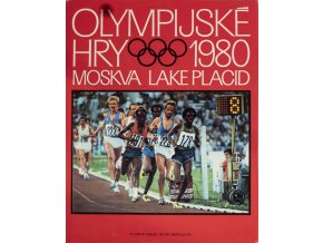 Kniha OH Moskva a Lake Placid, 1980