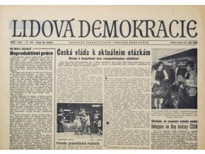 Noviny Lidová demokracie, č. 224, 1969 (1)