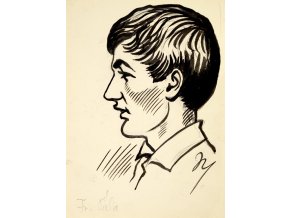 M. Niederle kresba František Pála