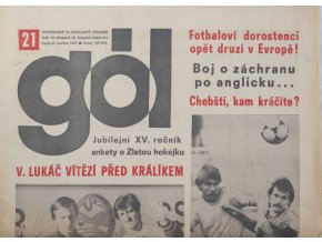 GÓL. Fotbalový a hokejový týdeník, 2135211983